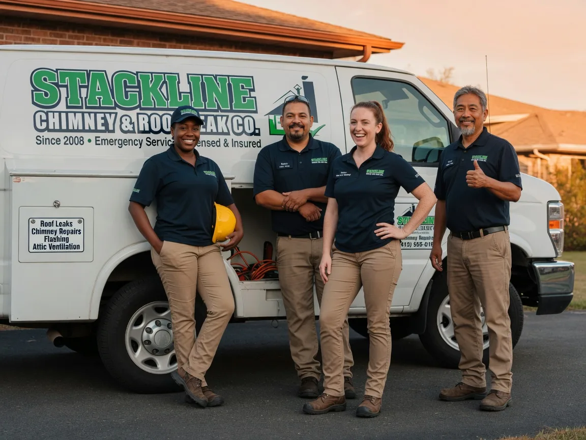 Chimney flashing repair company in Arkansaw, WI